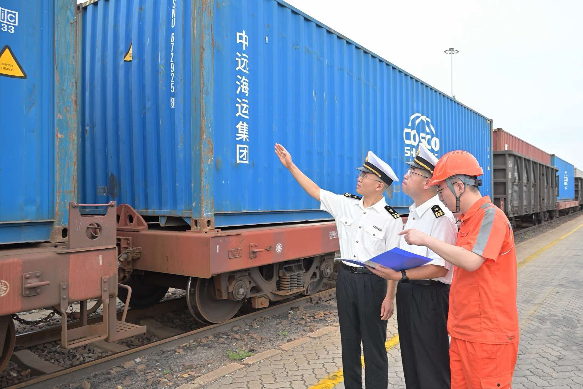 一单贯通陆海 全程高效畅达（图）