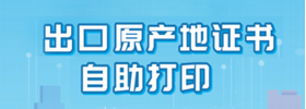 出口原产地证书自助打印